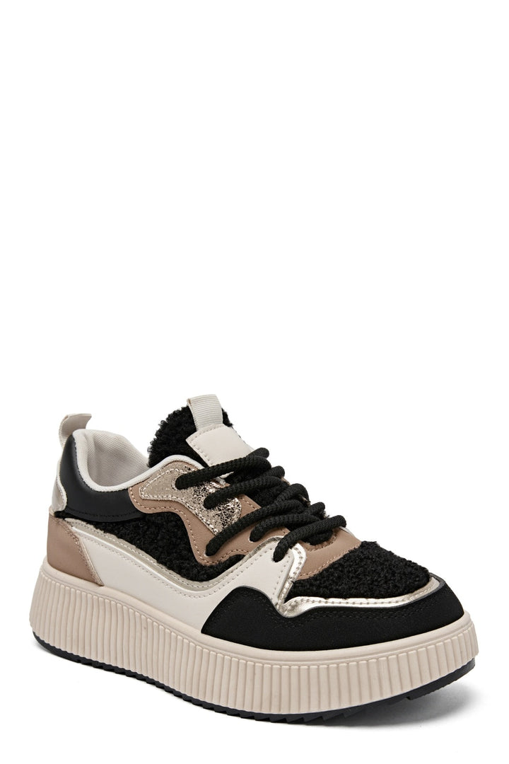 Undine | Sneaker con Zeppa Nera