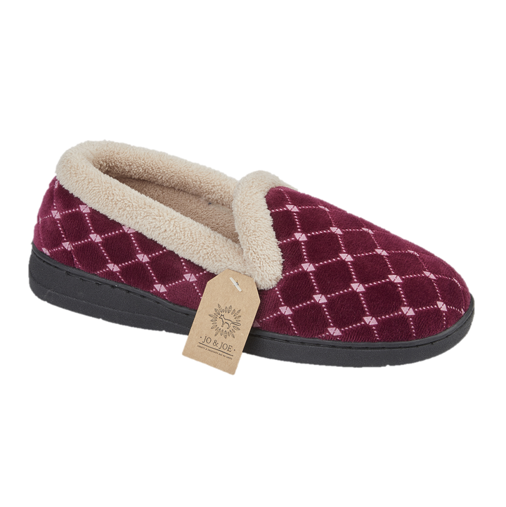 Bree | Pantofole a Trapezio in Velour