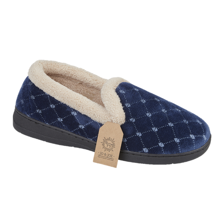 Bree | Pantofole a Trapezio in Velour