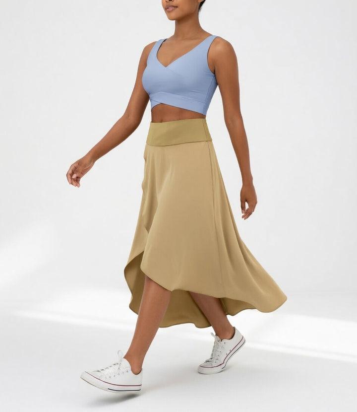 Bonney | Flowy Asymmetric Midi Gonna