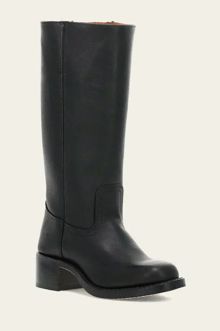 Van | Knee-High Stivali with Slim Fit and Structured Sole
