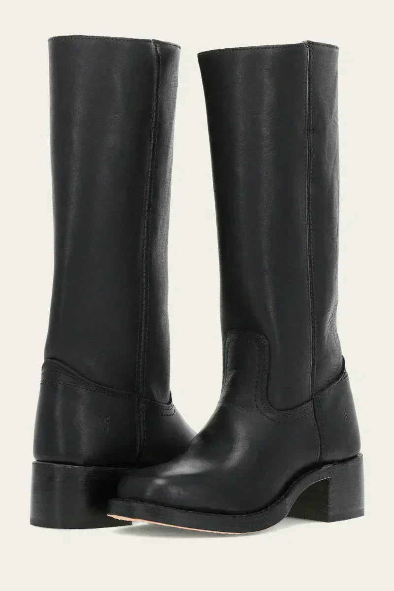 Van | Knee-High Stivali with Slim Fit and Structured Sole