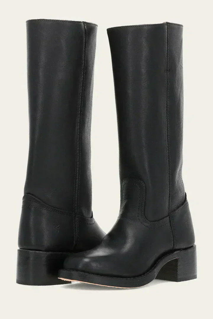 Van | Knee-High Stivali with Slim Fit and Structured Sole
