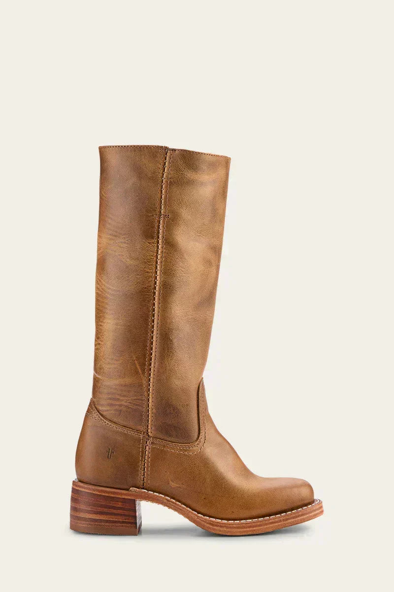 Van | Knee-High Stivali with Slim Fit and Structured Sole
