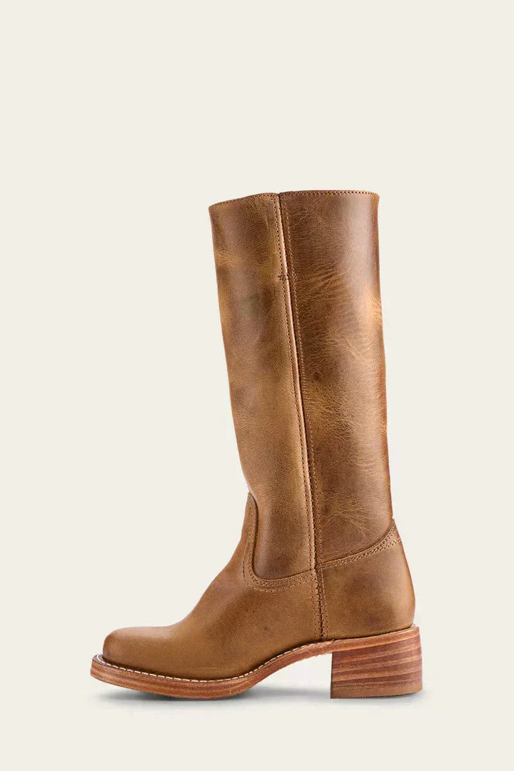 Van | Knee-High Stivali with Slim Fit and Structured Sole