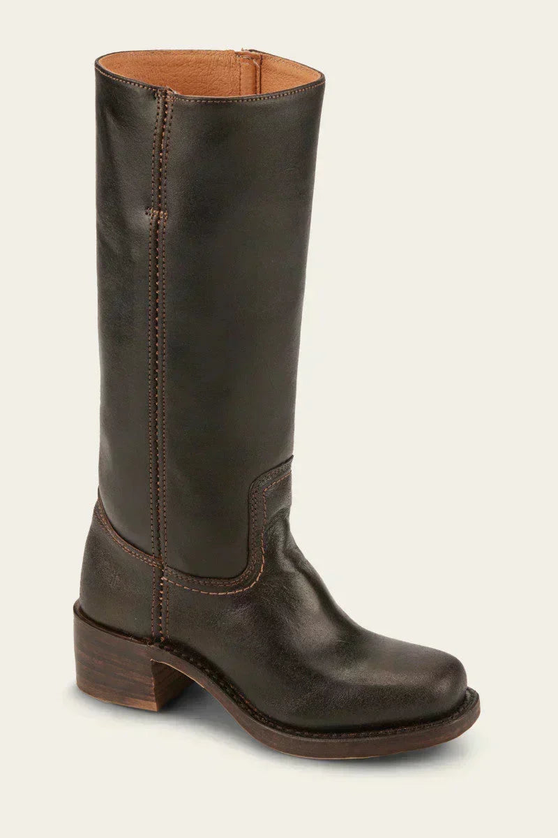 Van | Knee-High Stivali with Slim Fit and Structured Sole