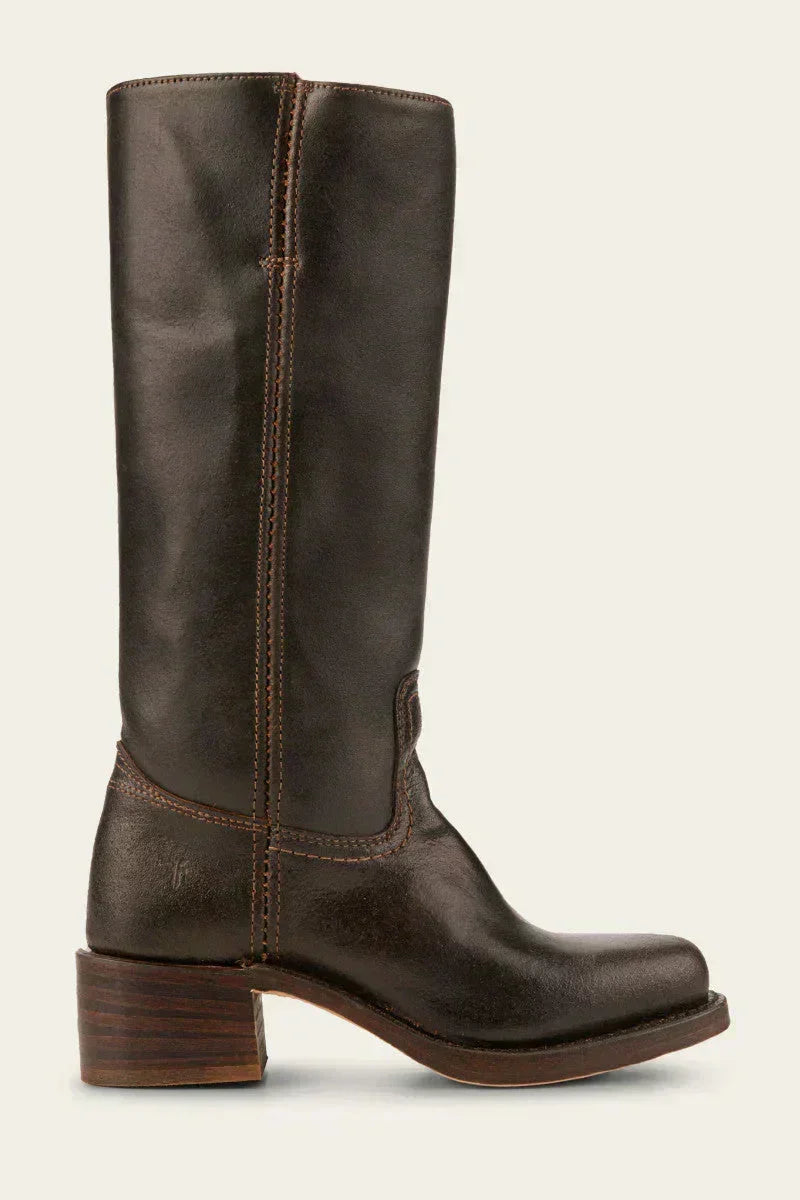 Van | Knee-High Stivali with Slim Fit and Structured Sole