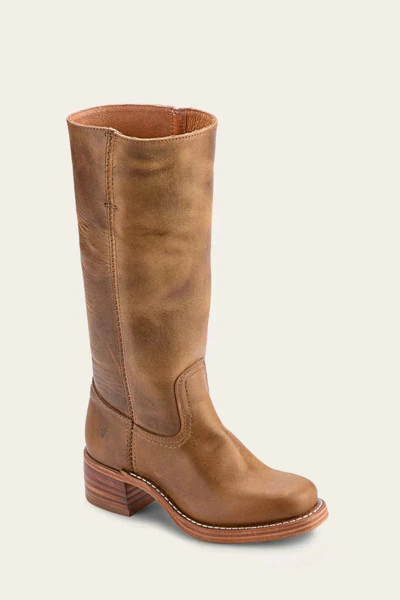 Van | Knee-High Stivali with Slim Fit and Structured Sole