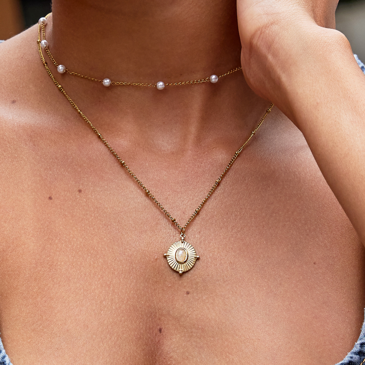 Collana Vintage Monique con Pierre