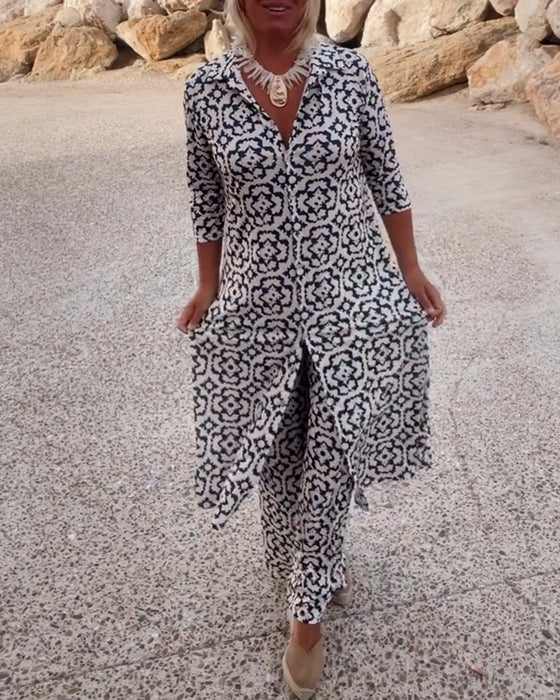 Sara | Button Closure Completo
