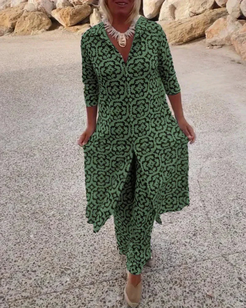 Sara | Button Closure Completo