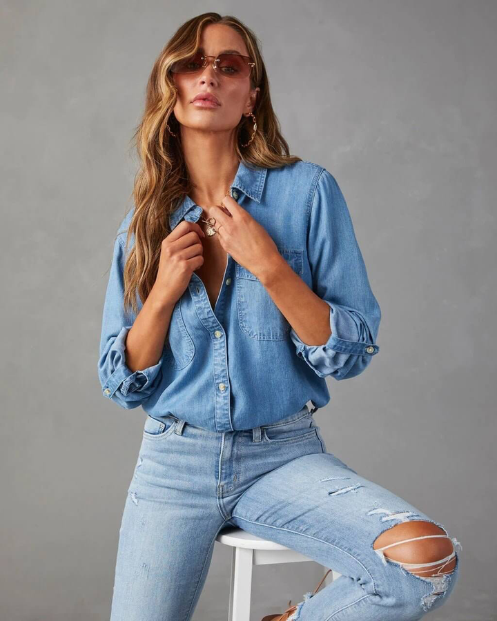 Sky | Classico Denim Camicia