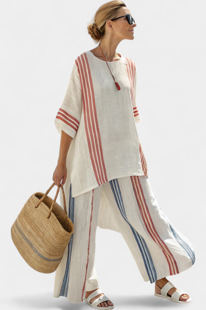Solvane | Completo a Righe Multicolore
