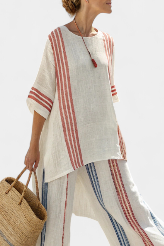 Solvane | Completo a Righe Multicolore