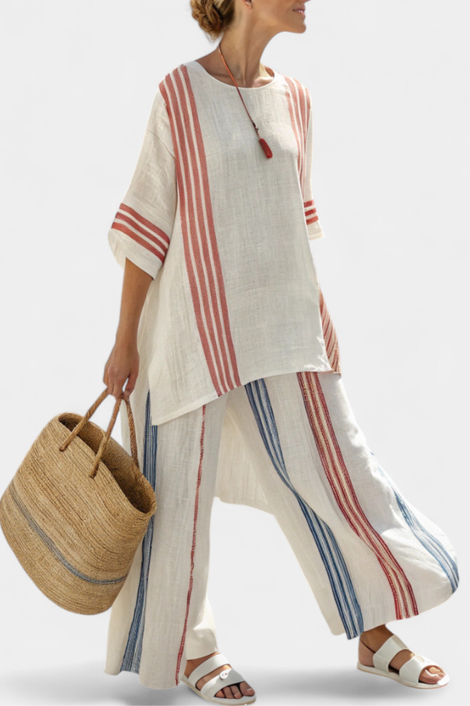Solvane | Completo a Righe Multicolore