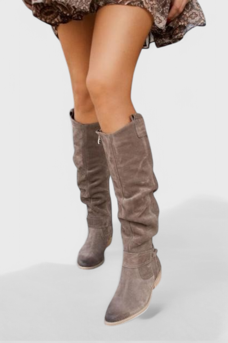 Celine | Retro-Inspired High Stivali
