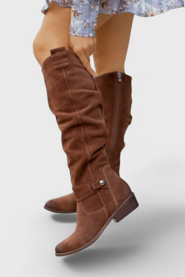Celine | Retro-Inspired High Stivali