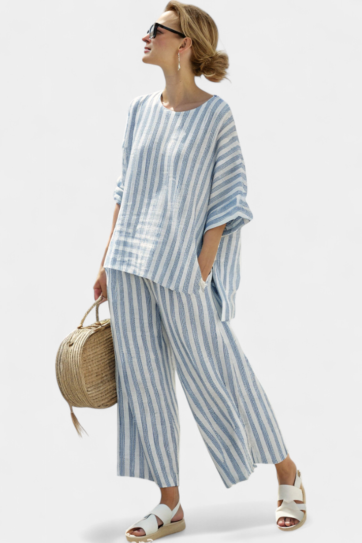 Rensleigh | Blu a Righe Completo