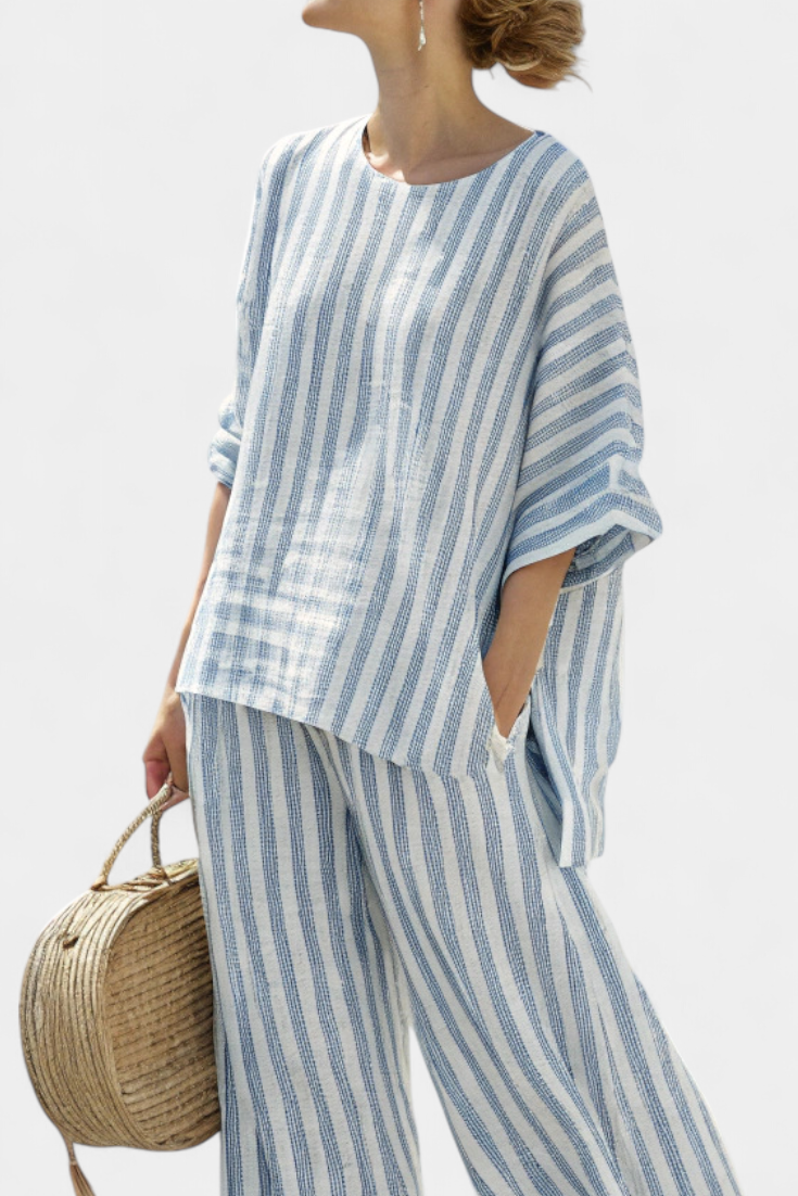 Rensleigh | Blu a Righe Completo