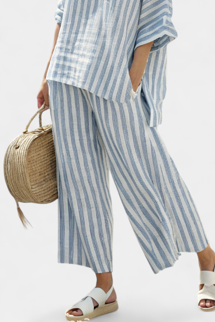 Rensleigh | Blu a Righe Completo