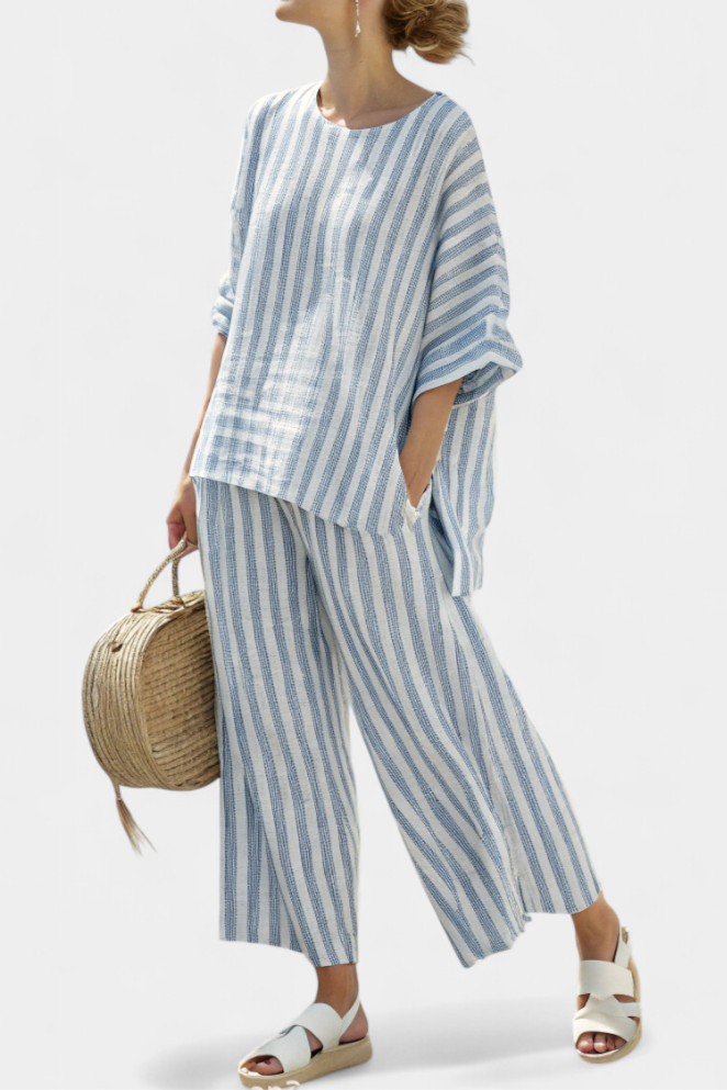 Rensleigh | Blu a Righe Completo