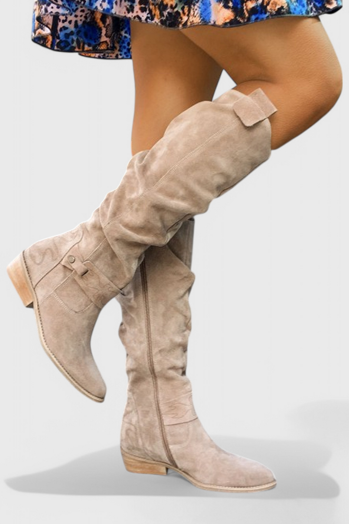 Celine | Retro-Inspired High Stivali