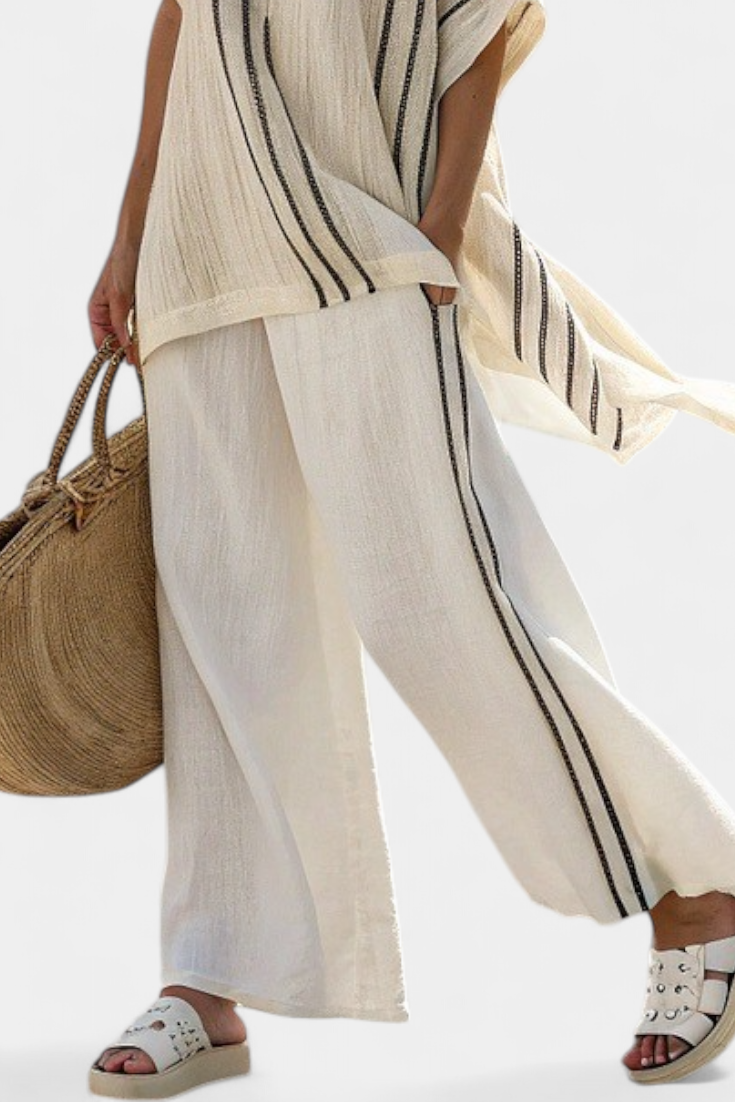 Greysen | Avorio Camicetta & Pantaloni