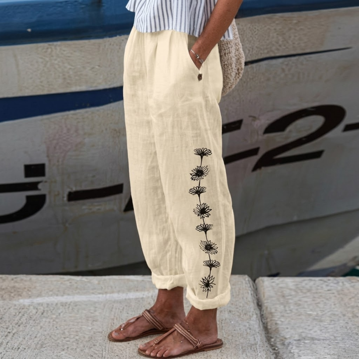 Elvira | Comodo Knitted Lungo Pantaloni