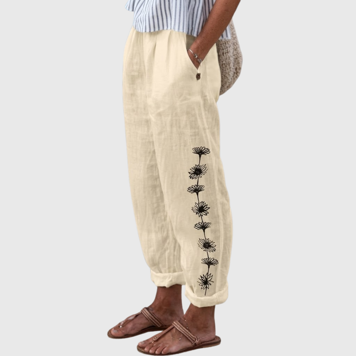 Elvira | Comodo Knitted Lungo Pantaloni