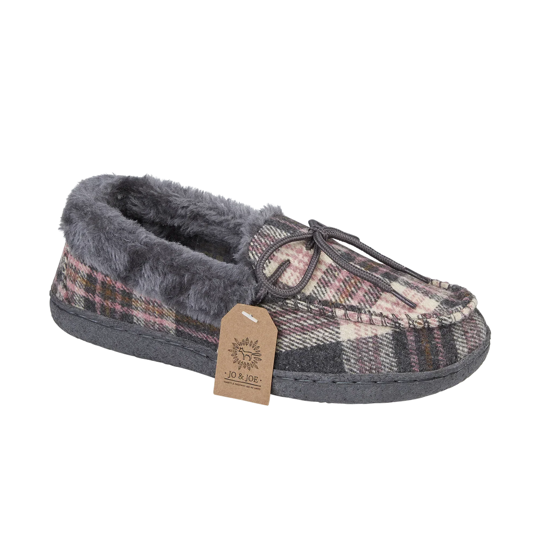 Blake | Pantofole Mocassino Tartan