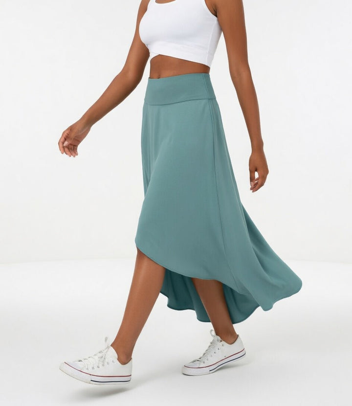 Bonney | Flowy Asymmetric Midi Gonna