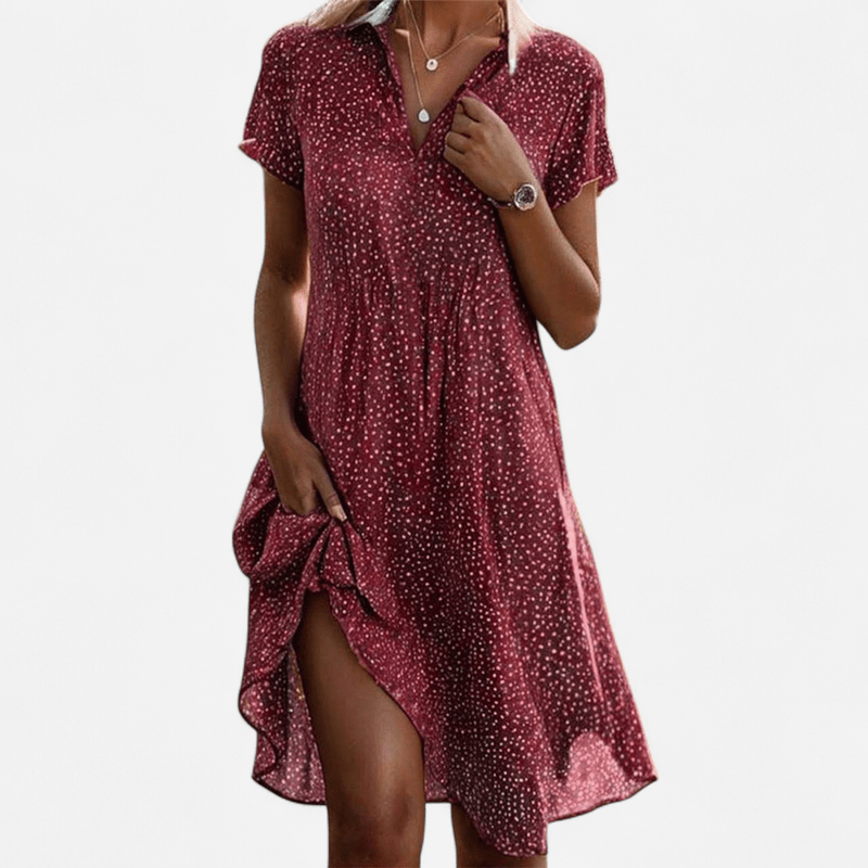 Alice | Casual Chic Quotidiano Midi Abito