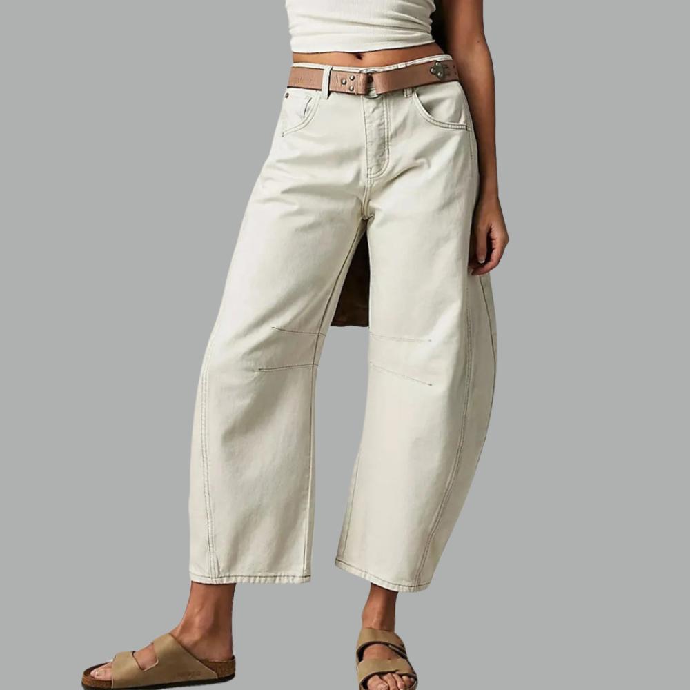 Bronwen | Moderno High Waist Barrel Leg Jeans