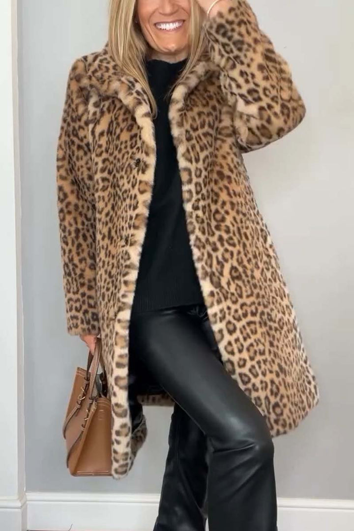 Rosa | Leopard Inverno Cappotto
