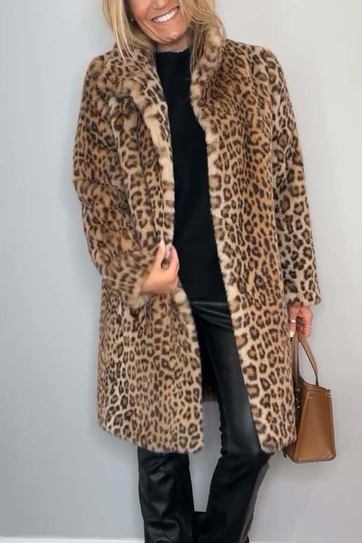Rosa | Leopard Inverno Cappotto