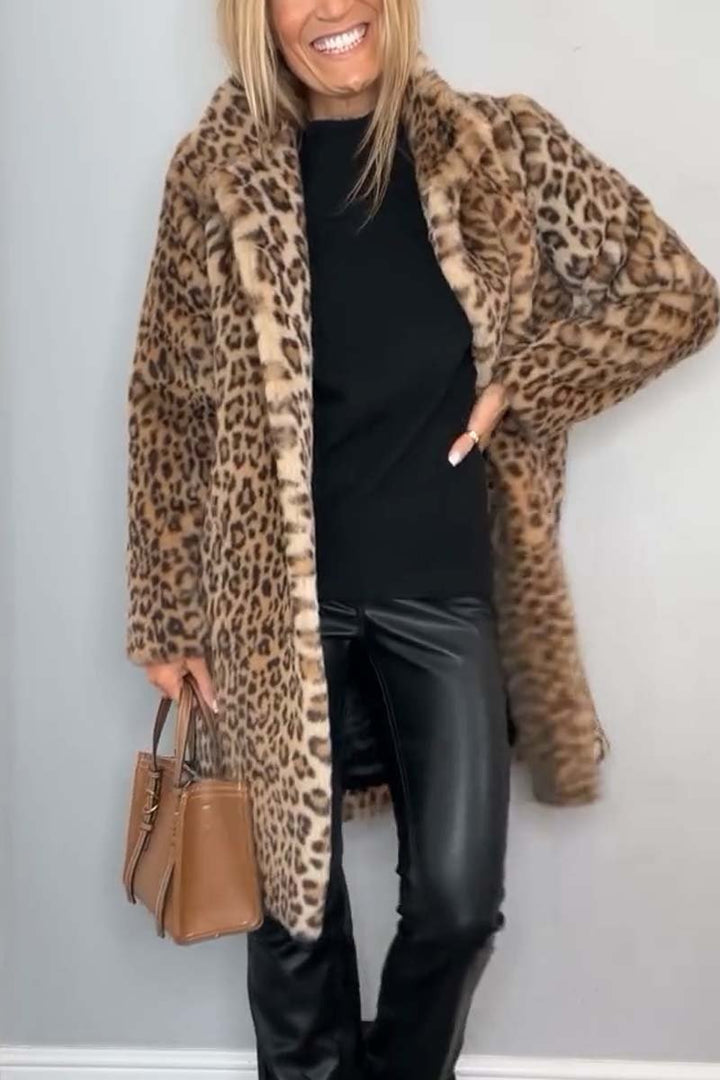 Rosa | Leopard Inverno Cappotto