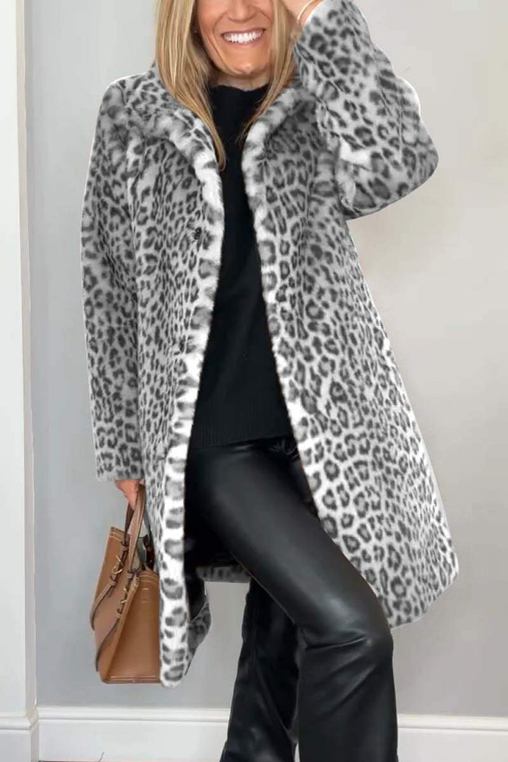 Rosa | Leopard Inverno Cappotto