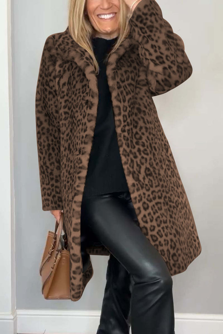 Rosa | Leopard Inverno Cappotto