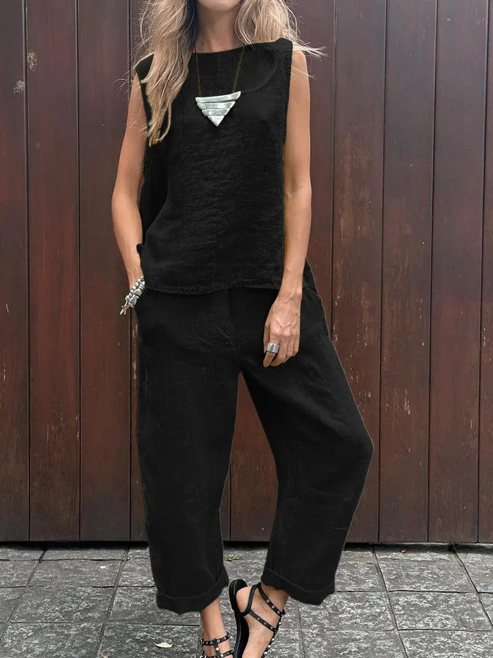 Freya | Due Pezzi Lino Completo