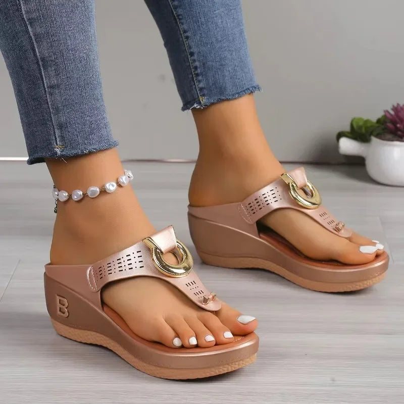 Dilwen | Elegante Wedge Sandali