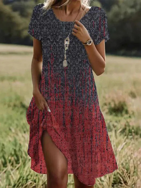 Grisenne | Boho Floreale Spiaggia Abito