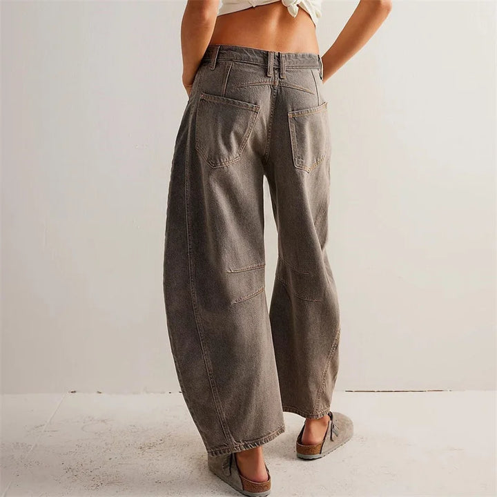 Bronwen | Moderno High Waist Barrel Leg Jeans