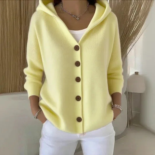 Callie | Hooded Maglia Cardigan