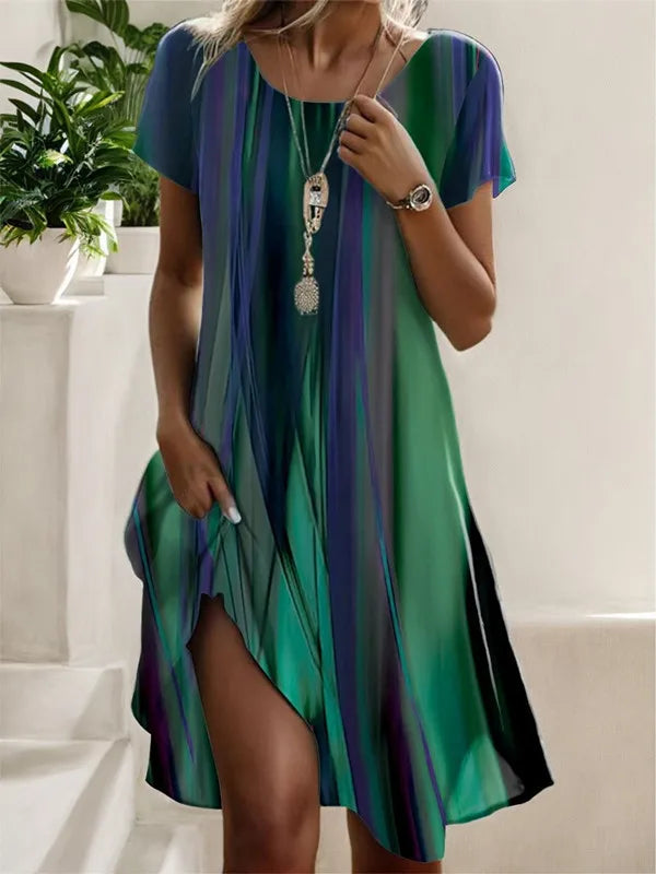 Grisenne | Boho Floreale Spiaggia Abito