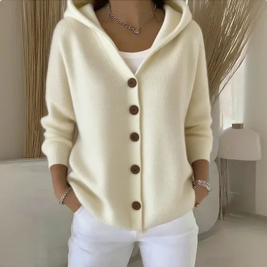 Callie | Hooded Maglia Cardigan