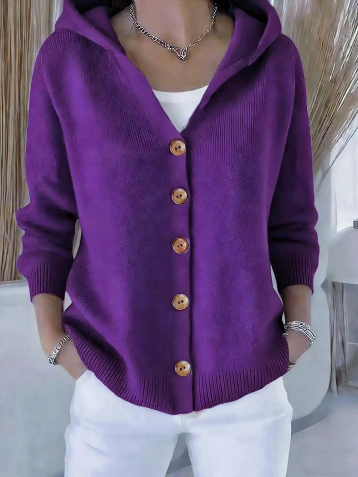 Callie | Hooded Maglia Cardigan
