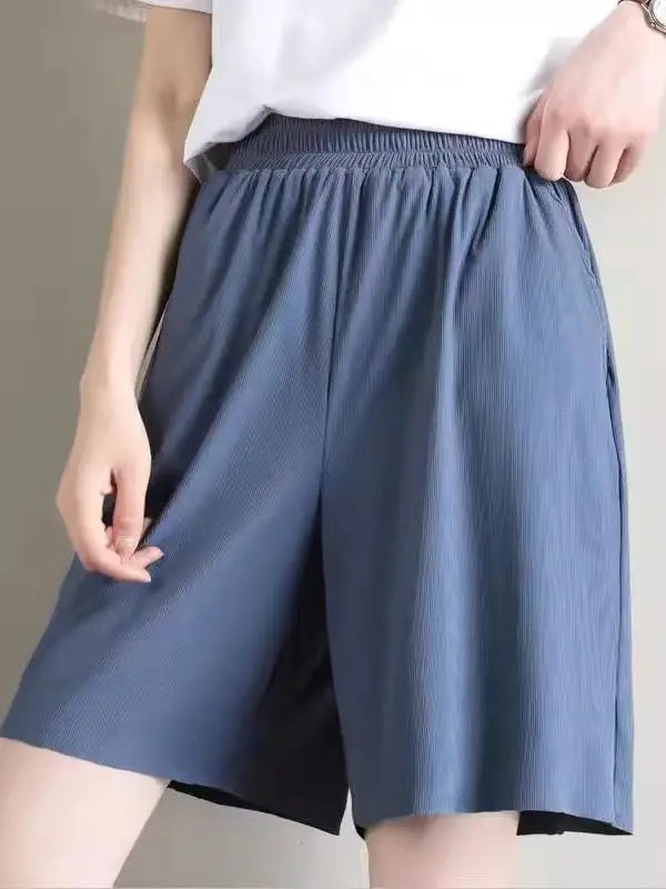 Freya | Ice-Seta Gamba Larga Shorts