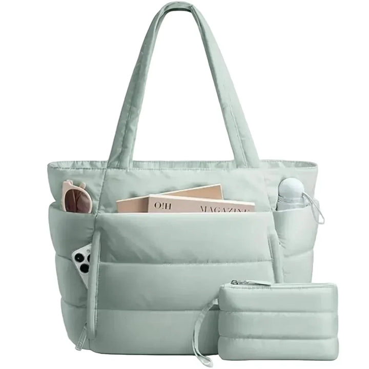 Verannah | Leggero Verde Roomy Tote