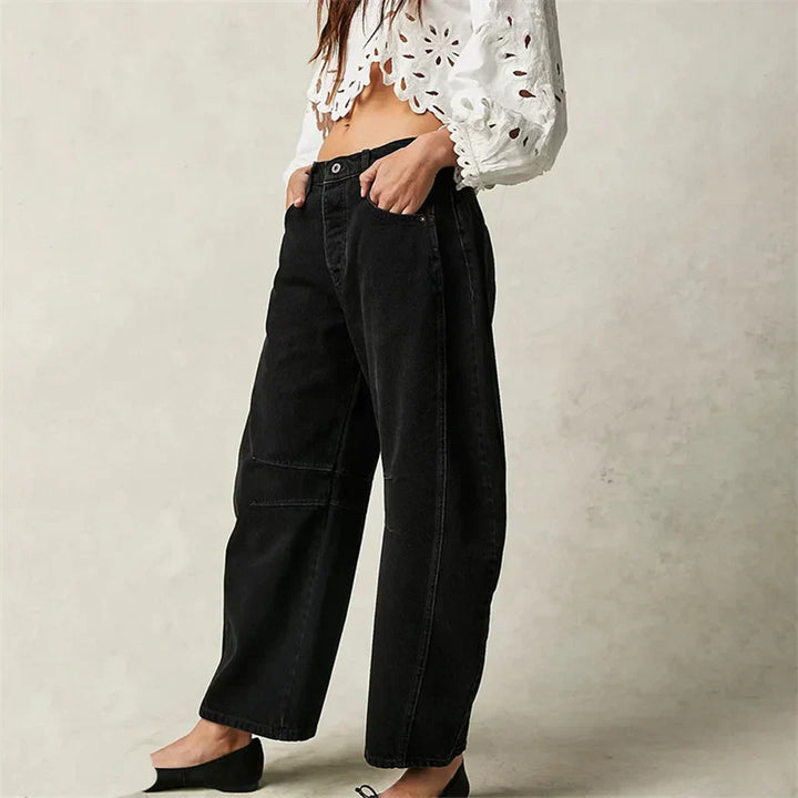 Bronwen | Moderno High Waist Barrel Leg Jeans