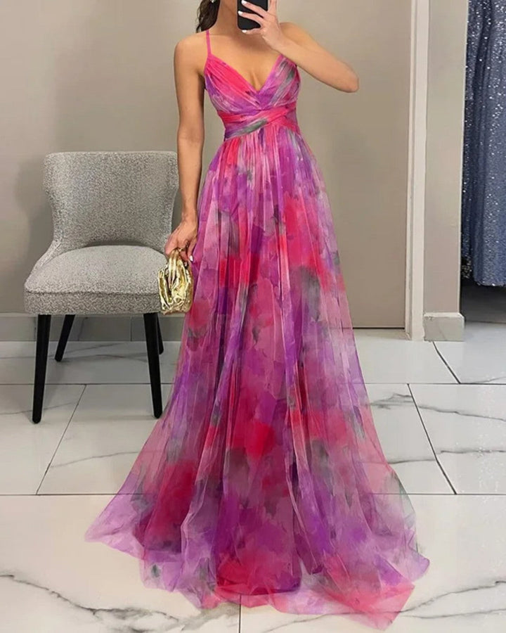 Harper | Maxi Abito Stampa Floreale